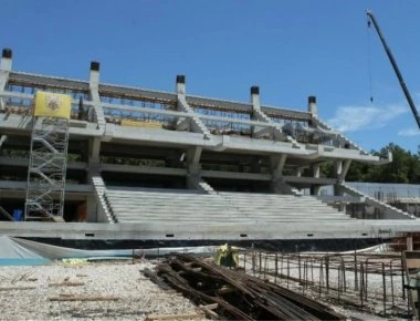 AEK: Στήθηκαν οι πρώτες εξέδρες στην «Αγιά Σοφιά!»